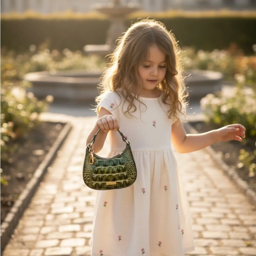 Brahmin Lollie Matcha Charm Handbag NWT
